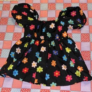 Floral Puff Sleeve Dress